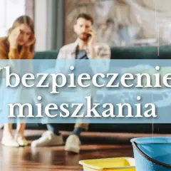 Zmartwieni ludzie rozmawiają przez telefon, gdy woda kapie do wiadra. Dowiedz się, ile kosztuje ubezpieczenie mieszkania w bloku.