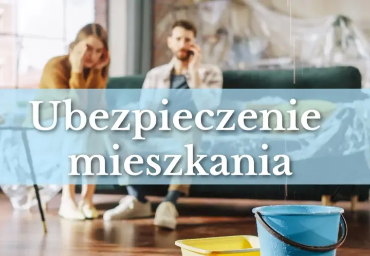 Zmartwieni ludzie rozmawiają przez telefon, gdy woda kapie do wiadra. Dowiedz się, ile kosztuje ubezpieczenie mieszkania w bloku.