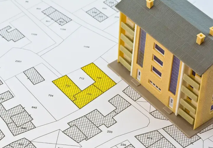 Model budynku na mapie geodezyjnej. Czy to podatek katastralny w Polsce?