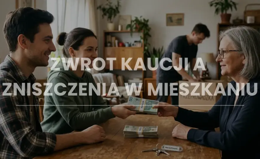 Kaucja za brudne ściany - czy wynajmujący ma prawo ją zatrzymać?